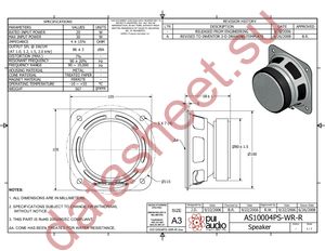 AS10004PS-WR-R datasheet  